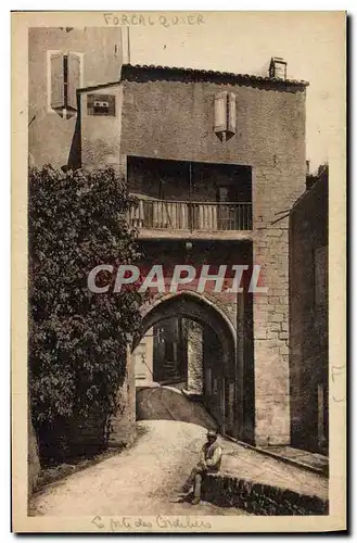 Cartes postales Forcalquier La porte des cordeliers