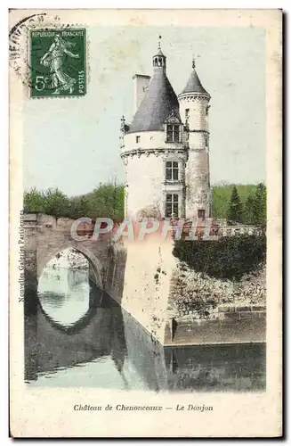 Cartes postales Chateau de Chenonceaux Le Donjon