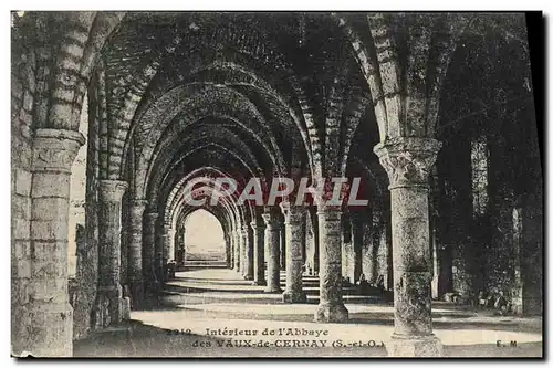 Ansichtskarte AK Interieur de L&#39Abbaye des Vaux de Cernay