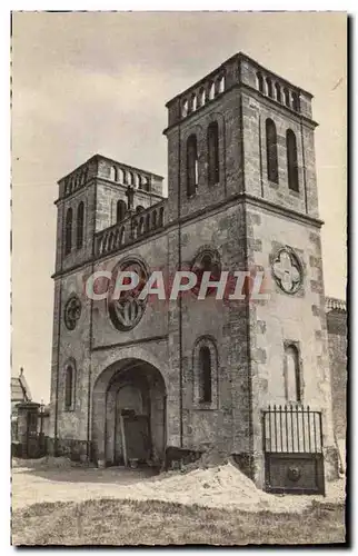 Cartes postales Notre Dame De Verdelais La vieille eglise de Semens Interieur en restauration