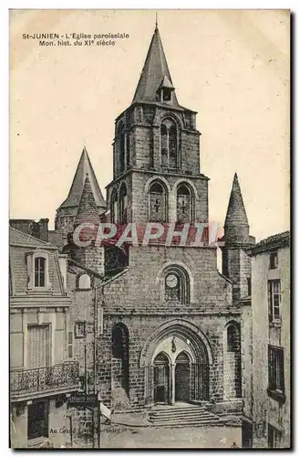 Cartes postales St Junien L'Eglise Paroissiale