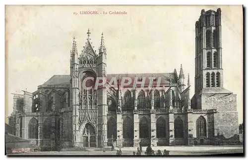 Cartes postales Limoges La Cathedrale