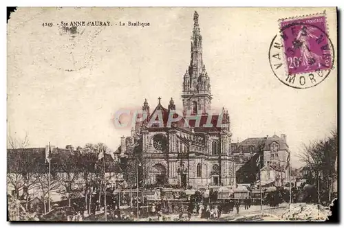 Cartes postales Saint Anne d&#39Auray La Basilique