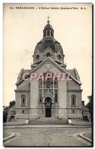 Cartes postales Versailles L&#39Eglise Saint Jeanne d&#39Arc