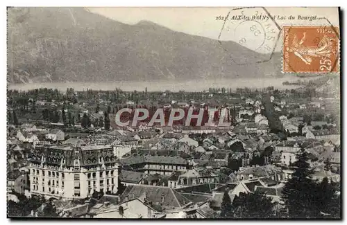 Cartes postales Aix Les Bains Et lac du Bourget