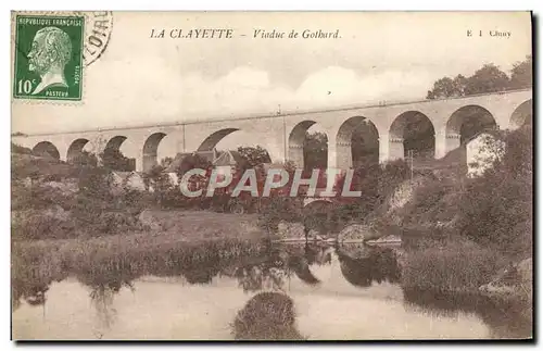 Ansichtskarte AK La Clayette Viaduc de Gothard