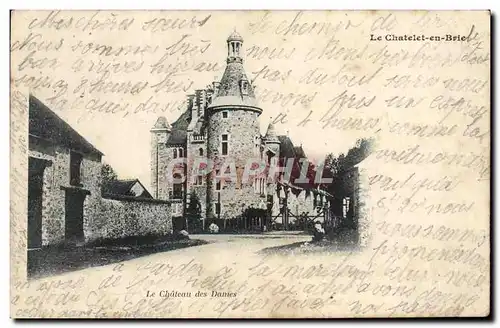 Ansichtskarte AK Le Chateau Dames Le Chatelet en Brie