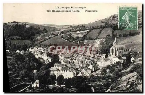 Cartes postales Chaudesaigues Panorama