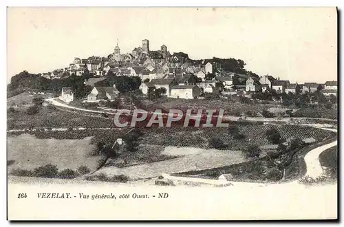 Cartes postales Vezelay Vue Generale