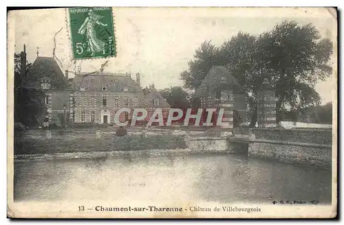 Ansichtskarte AK Chaumont sur tharonne Chateau de Villebourgeois