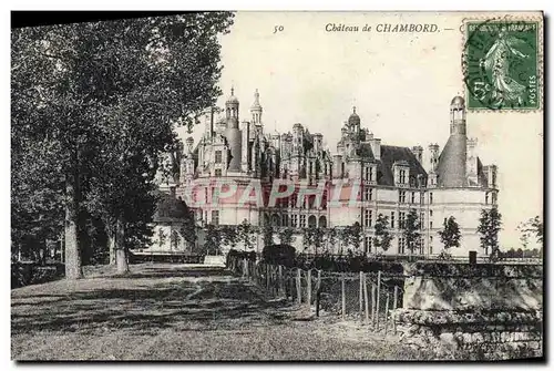 Cartes postales Chateau de Chambord