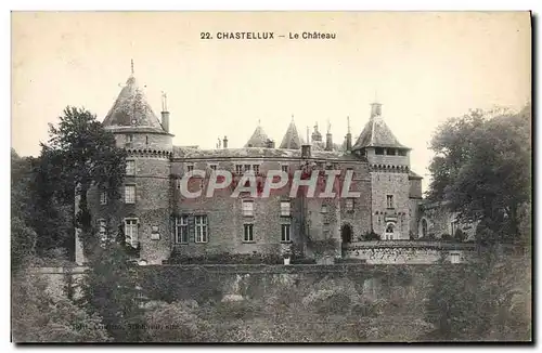 Cartes postales Chastellux Le chateau