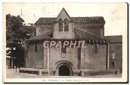 Cartes postales Poitiers Le Temple Saint Jean