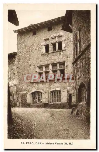 Cartes postales Perouges Maison Vernet