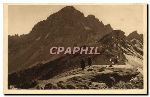 Cartes postales Massif du Grand Galibier et table d&#39Orientation