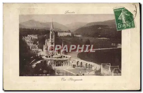 Cartes postales Lourdes Vue Plongeante