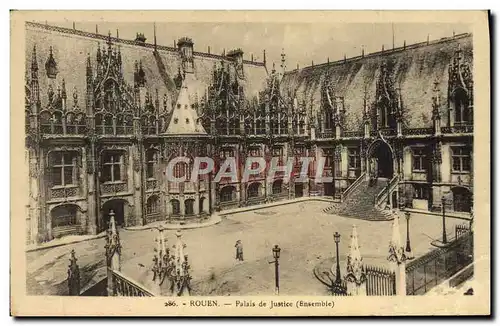 Cartes postales Rouen Palais de Justice