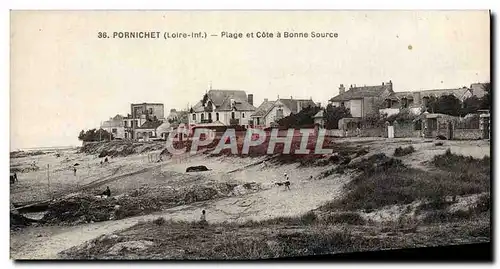 Cartes postales Pornichet Plage et Cote a Bonne source