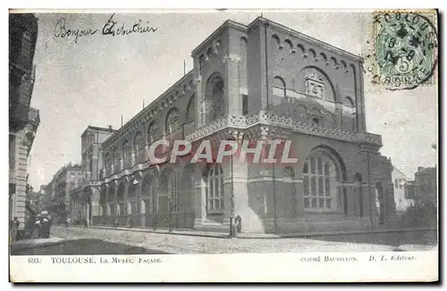 Ansichtskarte AK Toulouse Le Musee Facade