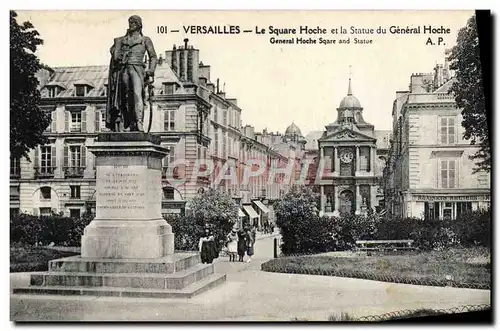 Ansichtskarte AK Versailles Le Square Hoche et la Statue du General Hoche Generale Hoche