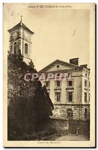 Ansichtskarte AK Abbaye De Citeaux Entree du monastere