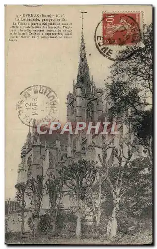 Cartes postales Evreux La Cathedrale