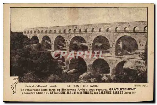 Cartes postales Le Pont Du Gard