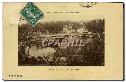 Cartes postales La Varenne Chennevieres Le pont