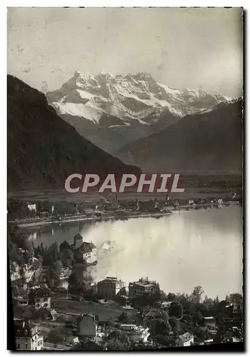 Cartes postales Veytaux Chillon et dents du Midi