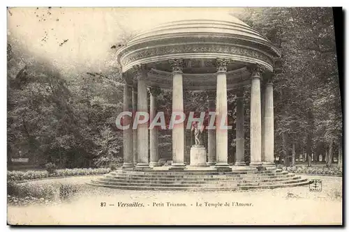 Ansichtskarte AK Versailles Petit Trianon Le Temple De I&#39Amour