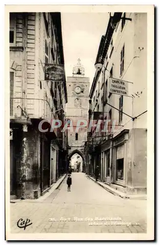 Cartes postales Apt Rue Des Marchands autour de l&#39horloge