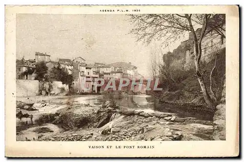 Cartes postales Vaison Et Le Pont Romain