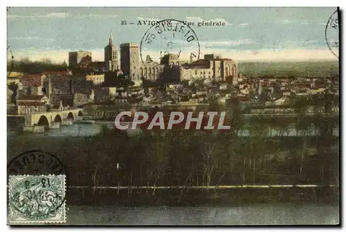 Cartes postales Avignon Vue Generale