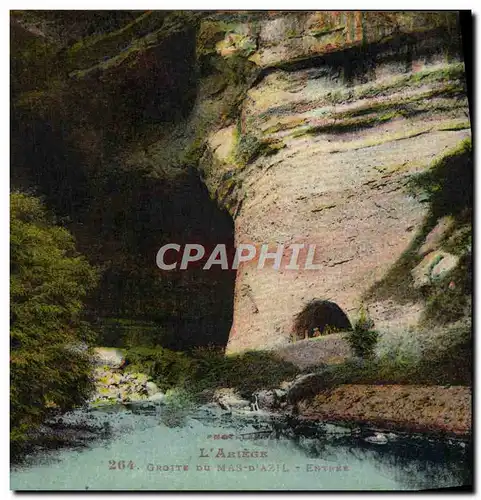 Cartes postales L&#39Ariege Grotte Du Mas D&#39Azil Entree
