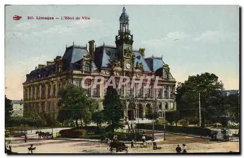 Cartes postales Limoges L'Hotel De Ville