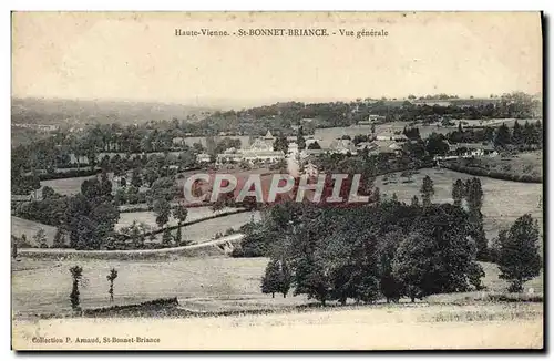 Cartes postales St Bonnet Briance Vue Generale