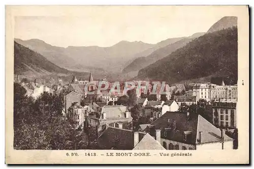 Cartes postales Le Mont Dore Vue Generale