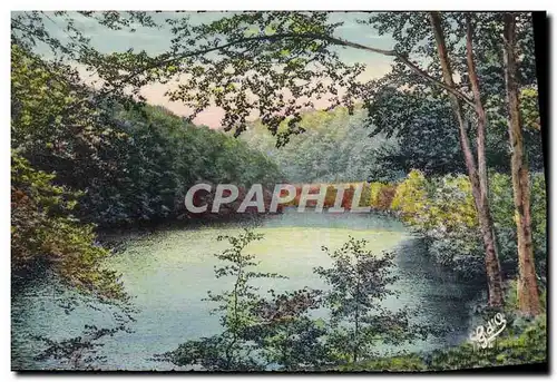 Ansichtskarte AK L&#39Auvergne La Bourboule Lac Du Barrage