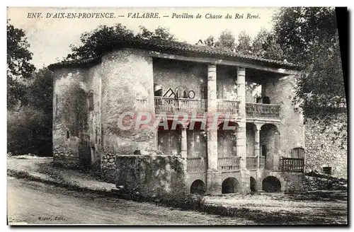 Cartes postales Environs D&#39Aix En Provence Valabre Pavillon De Chasse Du Roi Rene