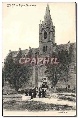 Cartes postales Salon Eglise St Laurent