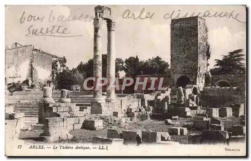 Cartes postales Arles Le Theatre Antique