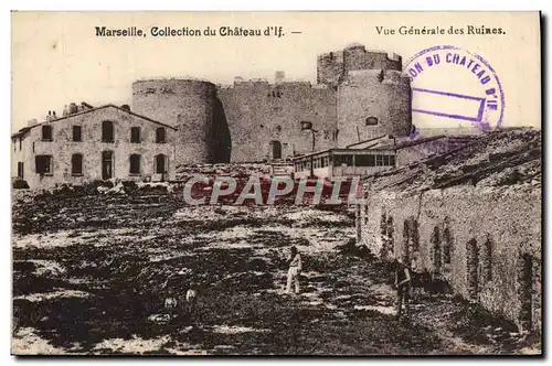 Cartes postales Marseille Collection Du Chateau d&#39If