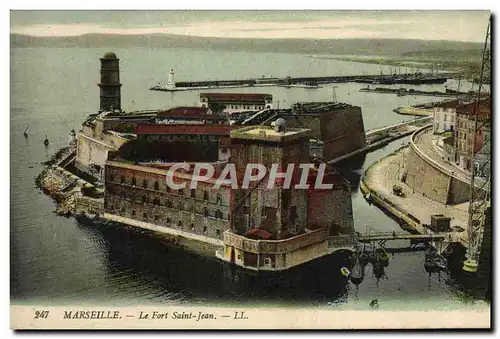 Cartes postales Marseille Le Fort Saint Jean