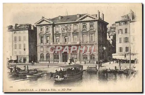 Cartes postales Marseille L&#39Hotel de Ville