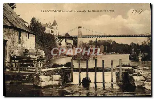 Cartes postales La Roche Posay les Bains Le Moulin sur la Creuse