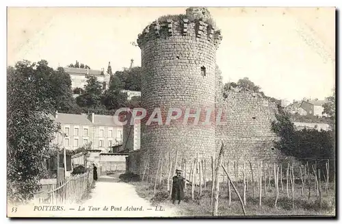 Cartes postales Poitiers La Tour de Pont Achard