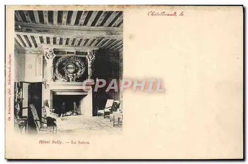 Cartes postales Chatellerault le Hotel Sully Le Salon