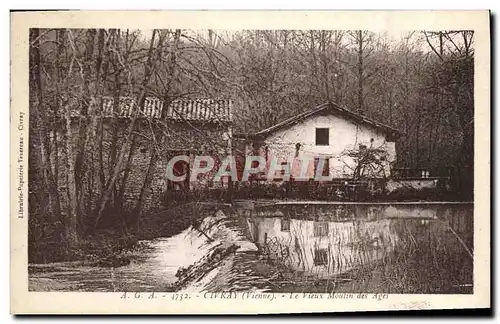 Cartes postales Civray Le Vieux Moulin des Ages
