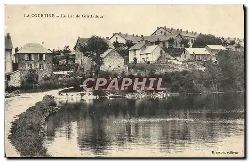 Ansichtskarte AK La Courtine Le Lac de Grattadour