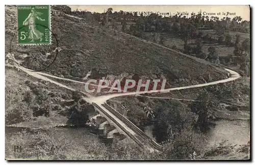 Cartes postales Valle de la Creuse et le Pont Fresselines